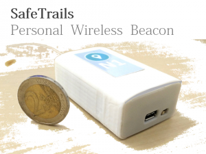 GEKO NAVSAT SafeTrails Personal Wireless Beacon
